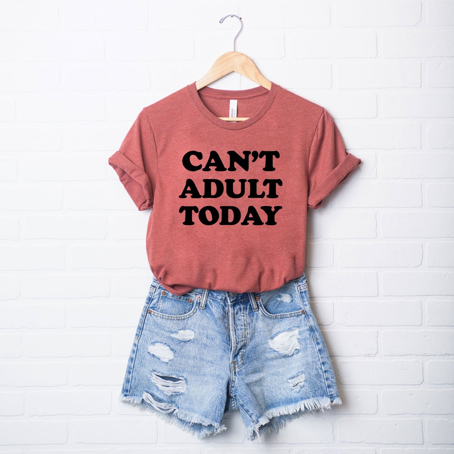 Can't Adult Today Bold | Short Sleeve Graphic Tee