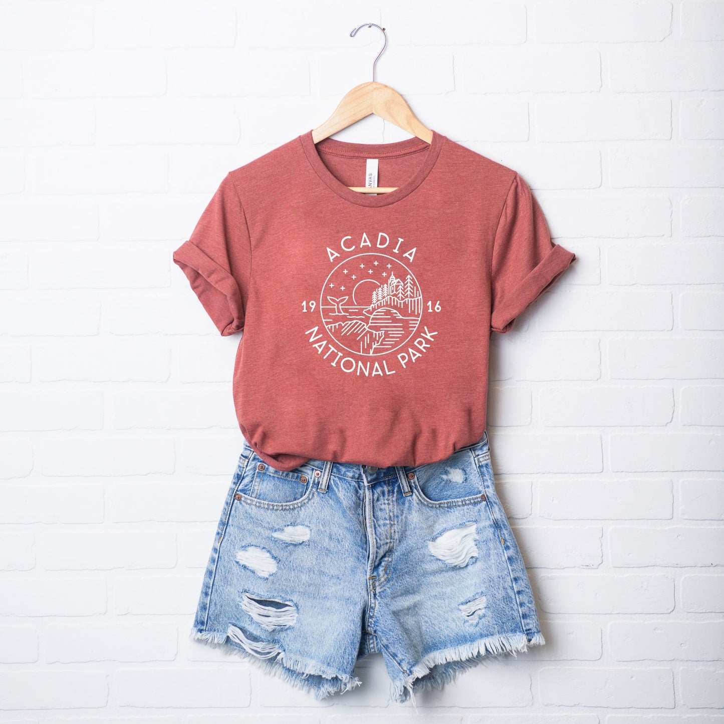 Acadia National Park | Short Sleeve Graphic Tee