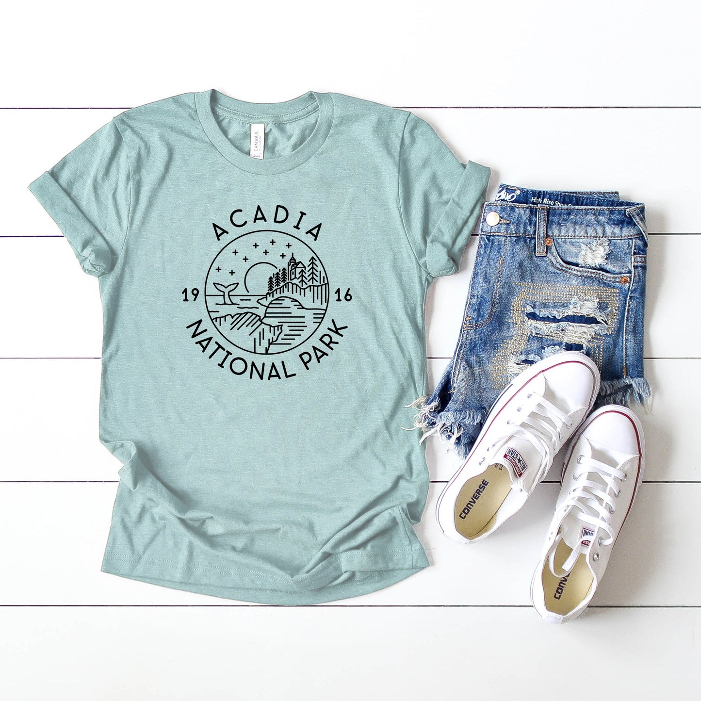 Acadia National Park | Short Sleeve Graphic Tee