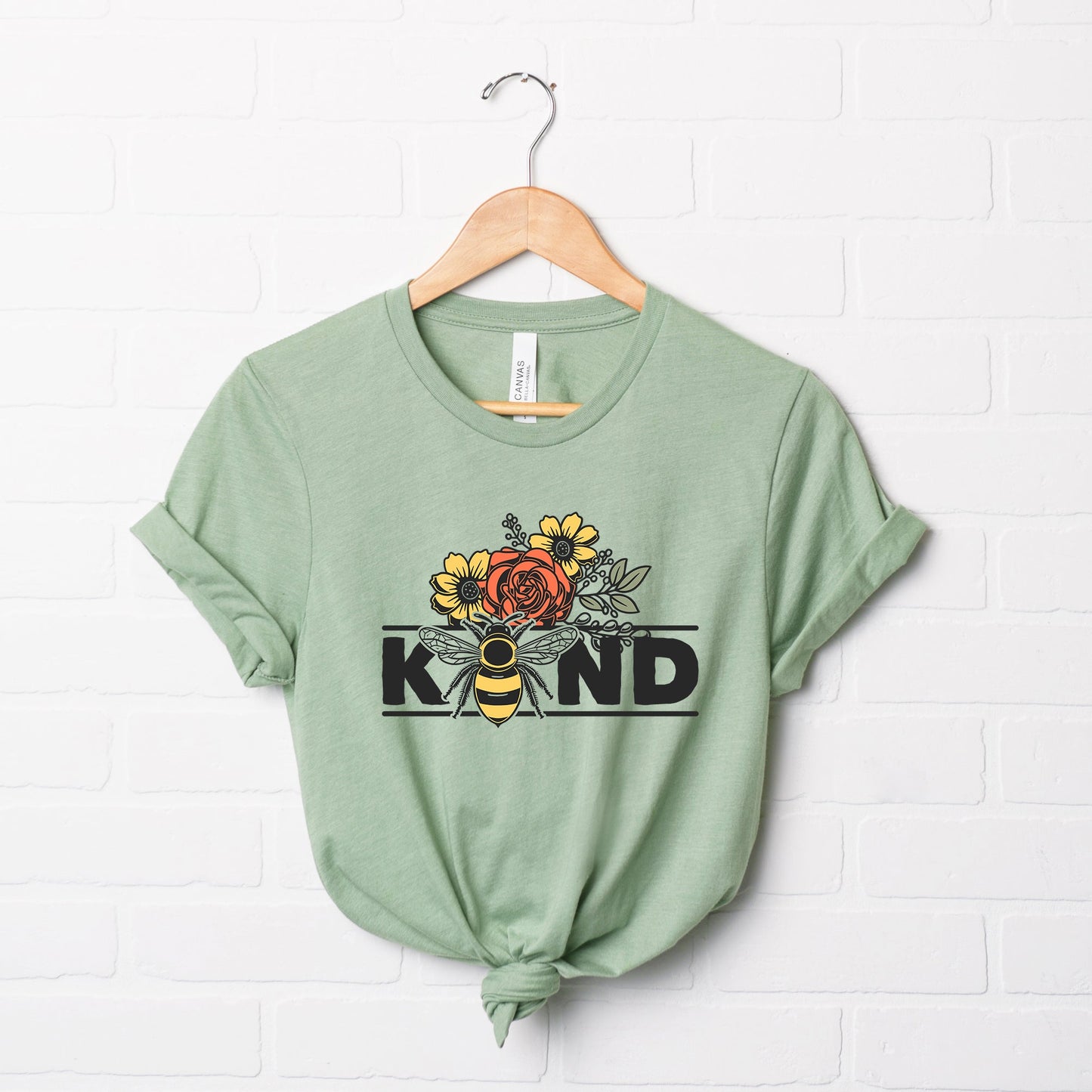 Bee Kind Floral | Short Sleeve Graphic Tee