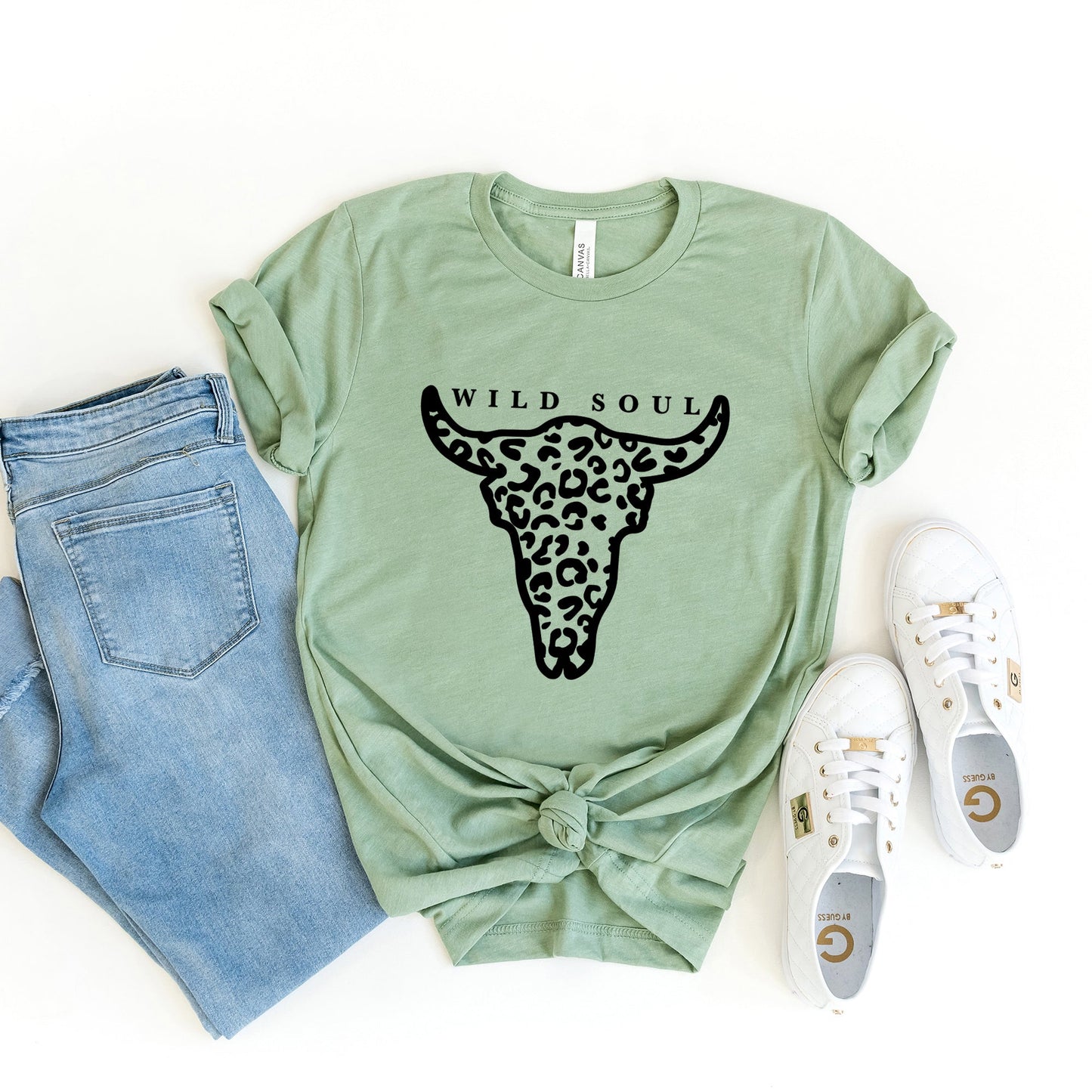 Leopard Wild Soul | Short Sleeve Graphic Tee