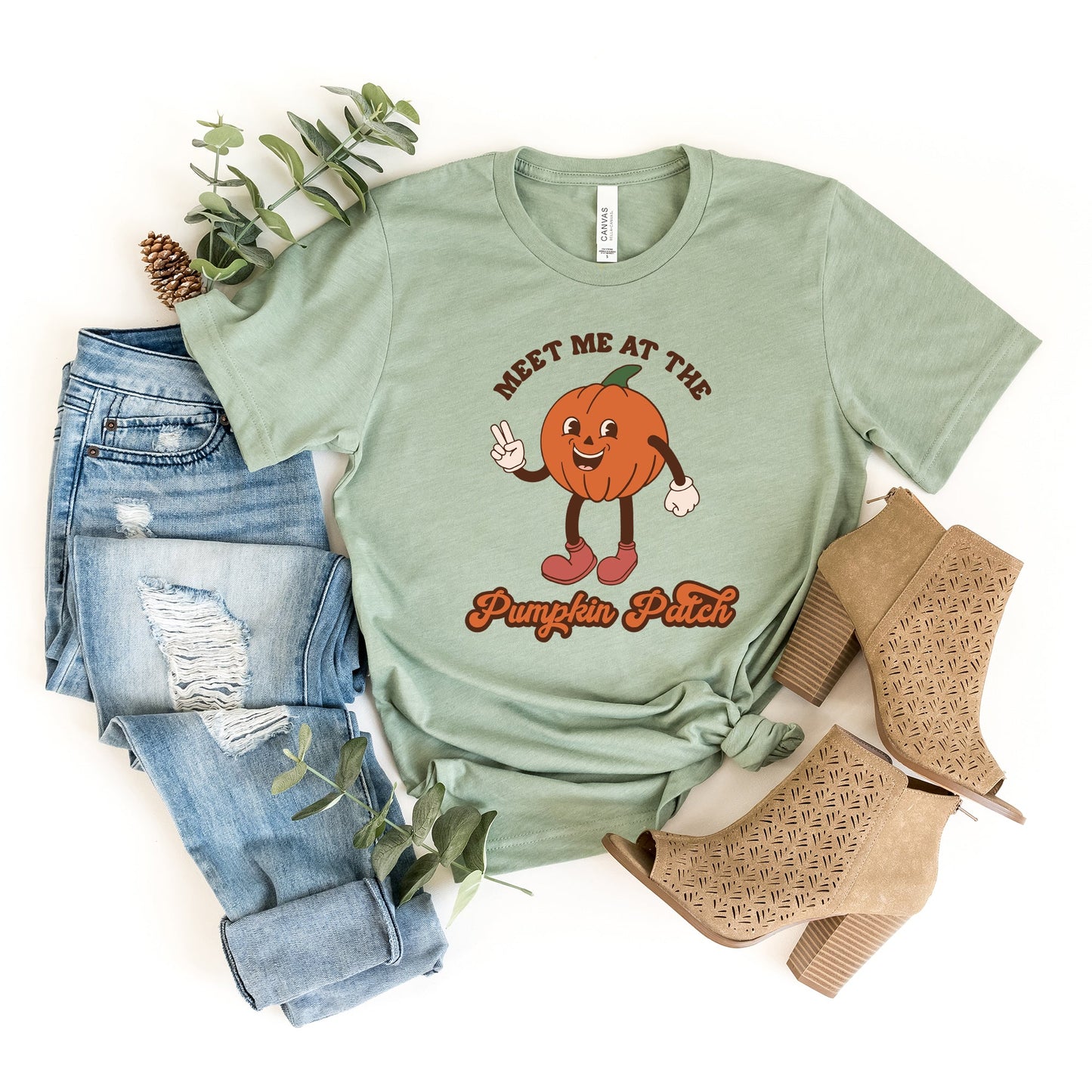 Meet Me At The Pumpkin Patch Pumpkin | Short Sleeve Graphic Tee