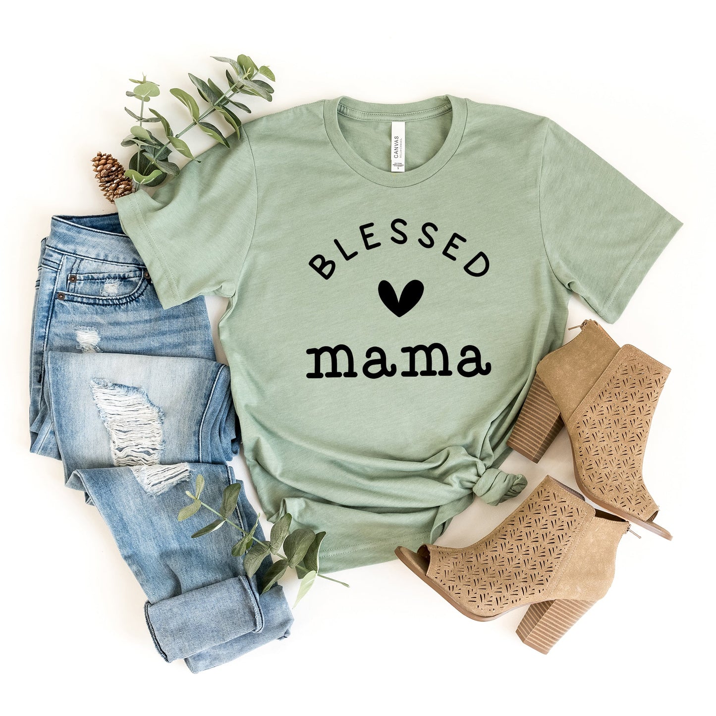 Bless Mama Heart | Short Sleeve Graphic Tee