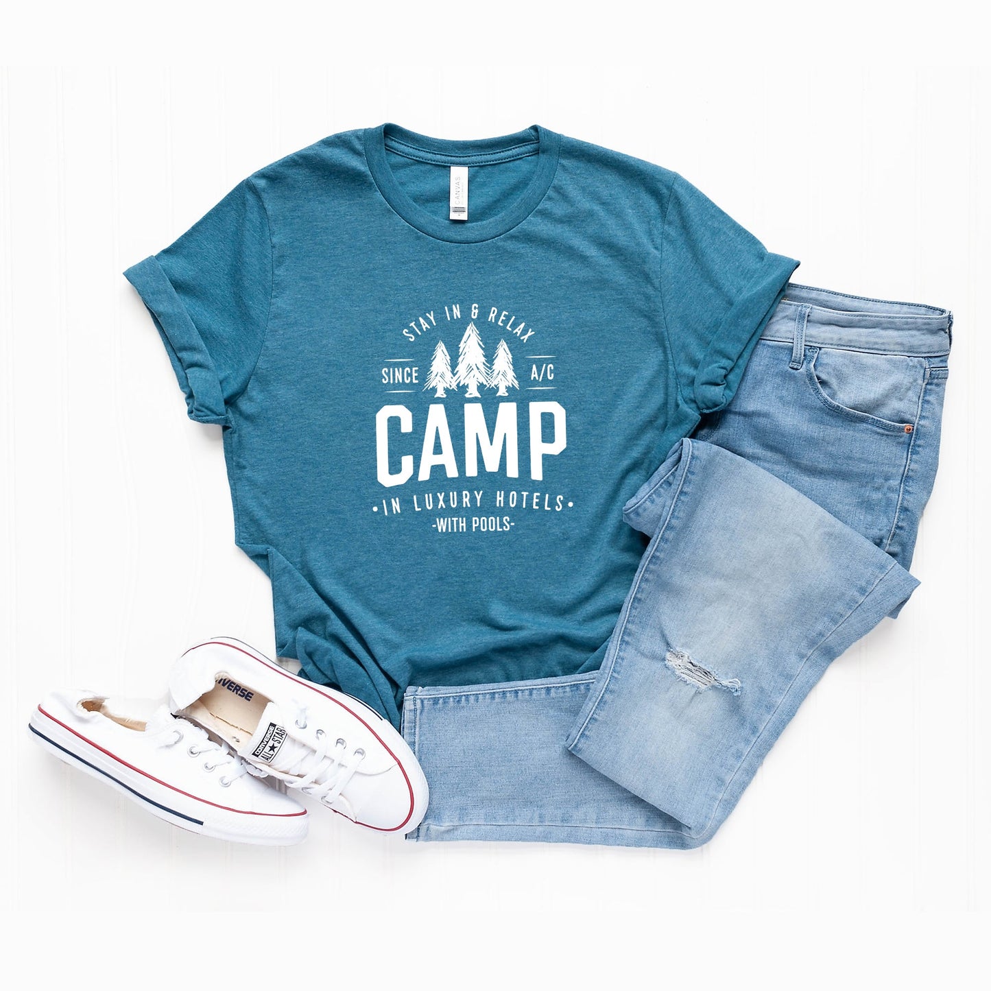Camp In Luxury Hotels | Short Sleeve Graphic Tee