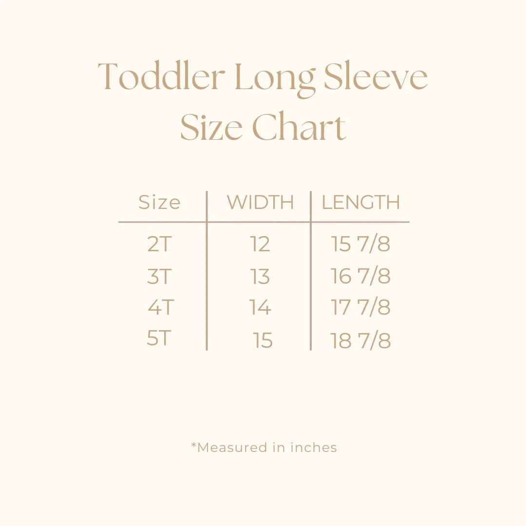St. Patrick's Icons Chart | Toddler Long Sleeve Tee