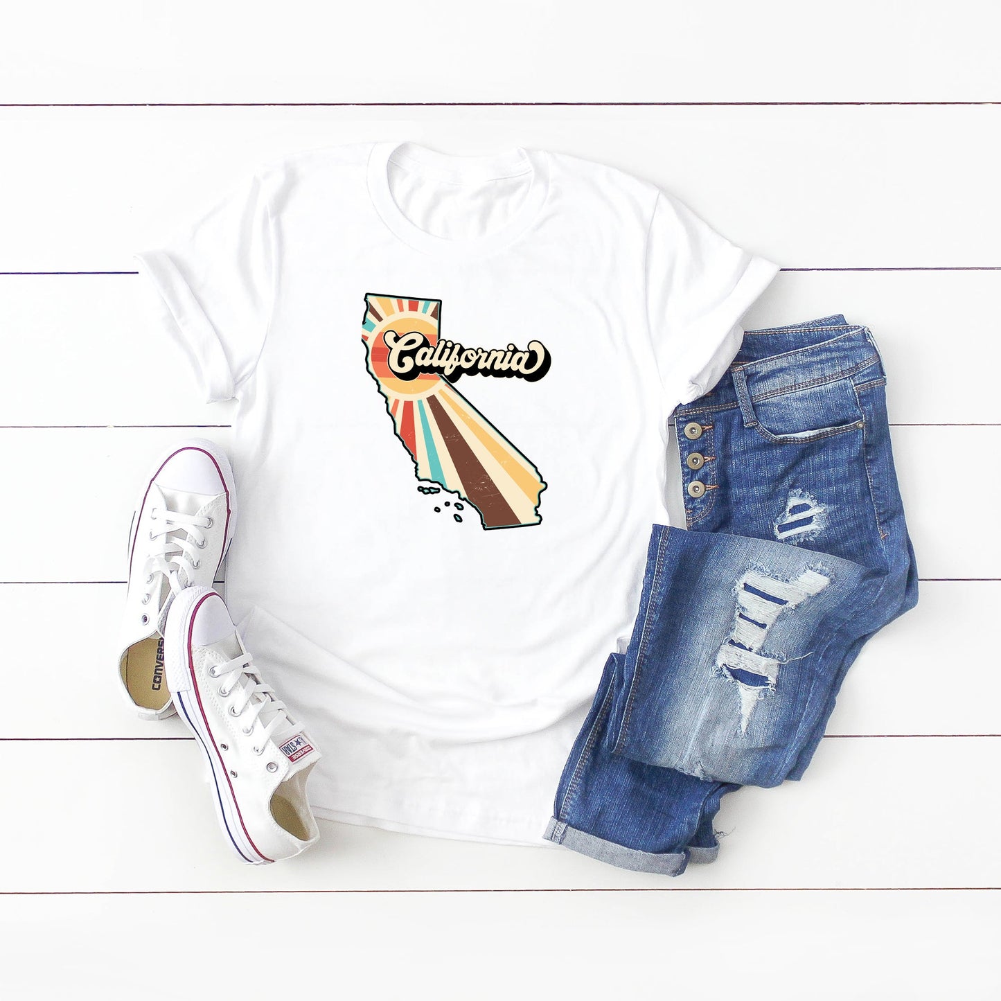 Retro California | Short Sleeve Graphic Tee