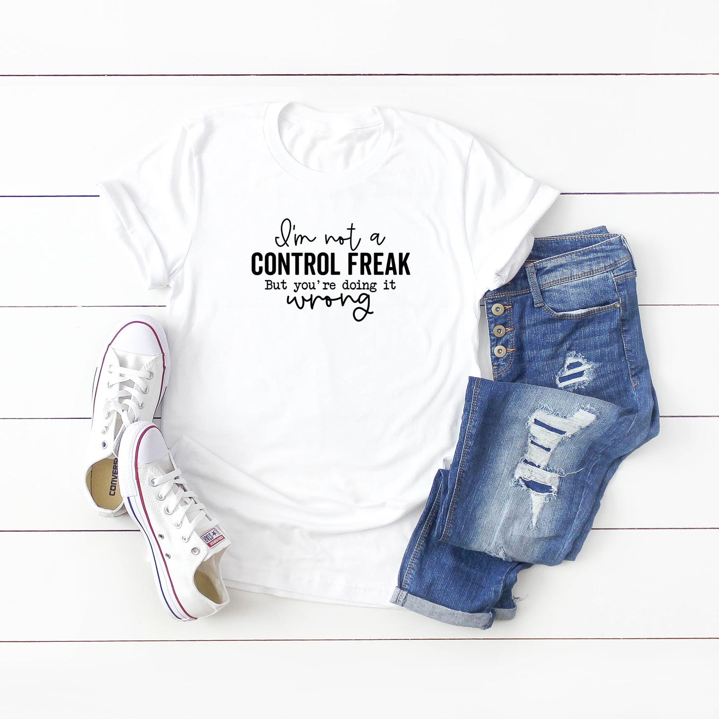 I'm Not a Control "F" | Short Sleeve Graphic Tee