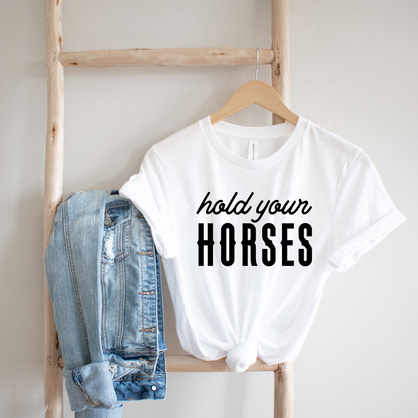 Hold Your Horses | Short Sleeve Graphic Tee
