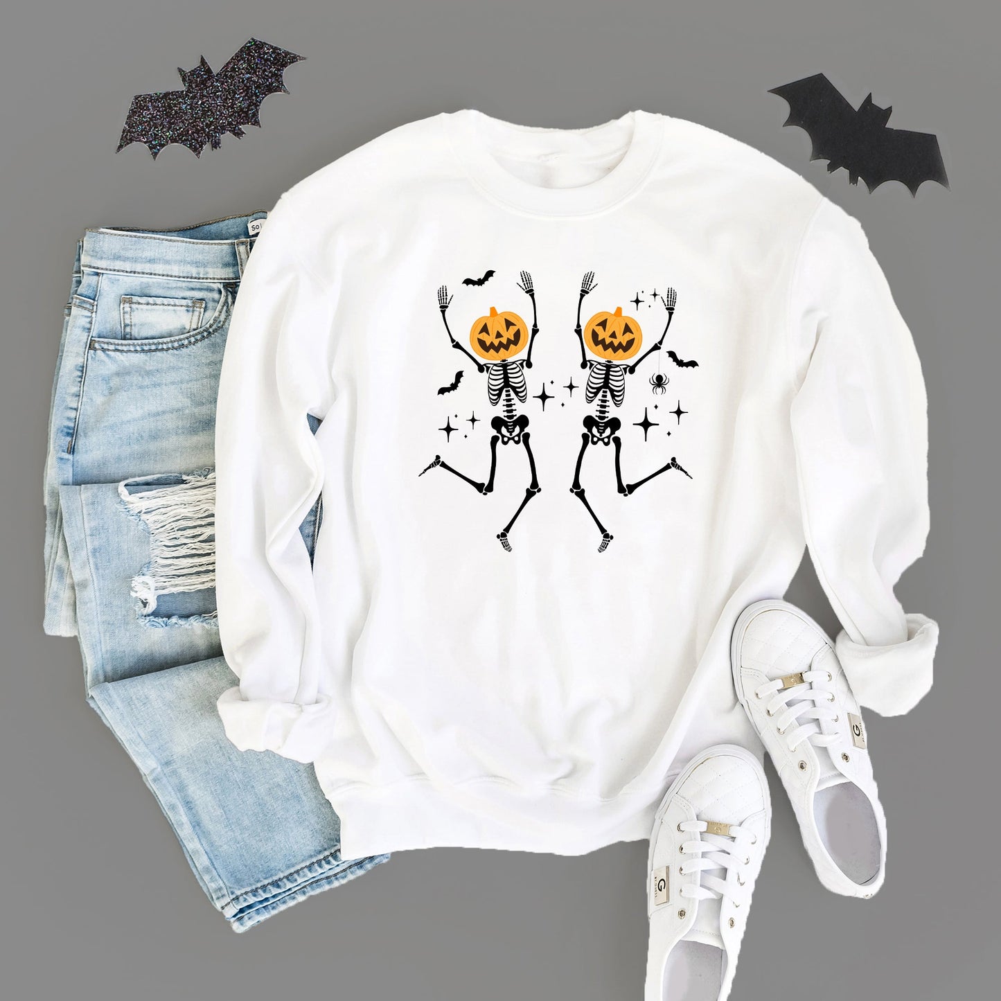 Pumpkin Skeleton | Sweatshirt