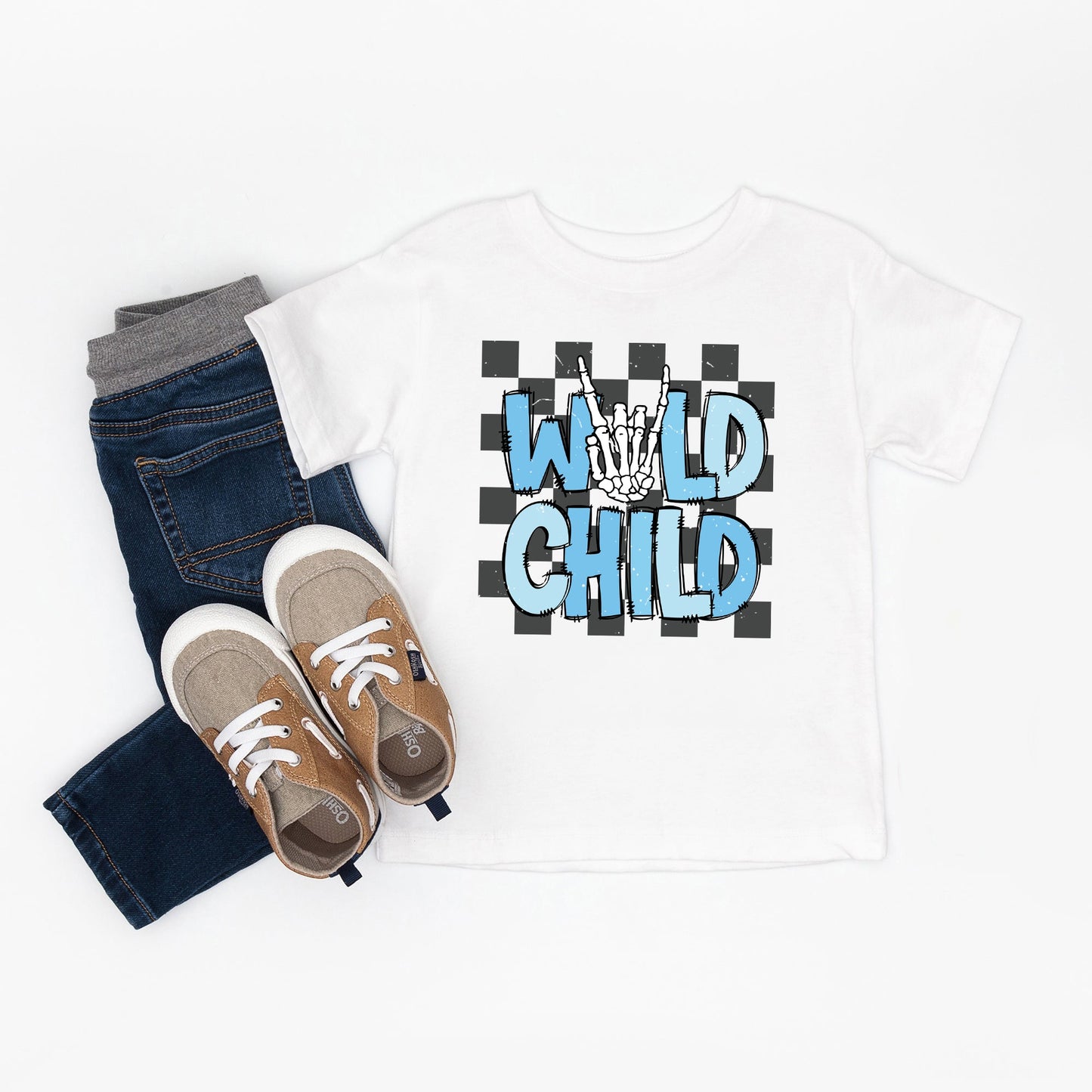 Wild Child Retro | Toddler Graphic Short Sleeve Tee