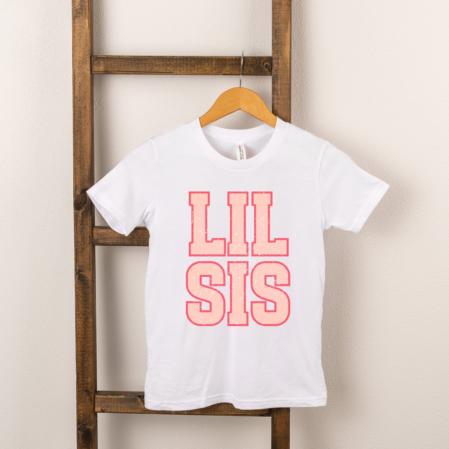Lil Sis Distressed | Youth Graphic Short Sleeve Tee