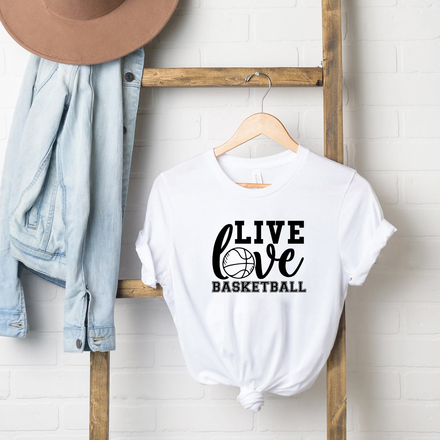 Live Love Basketball | Short Sleeve Graphic Tee