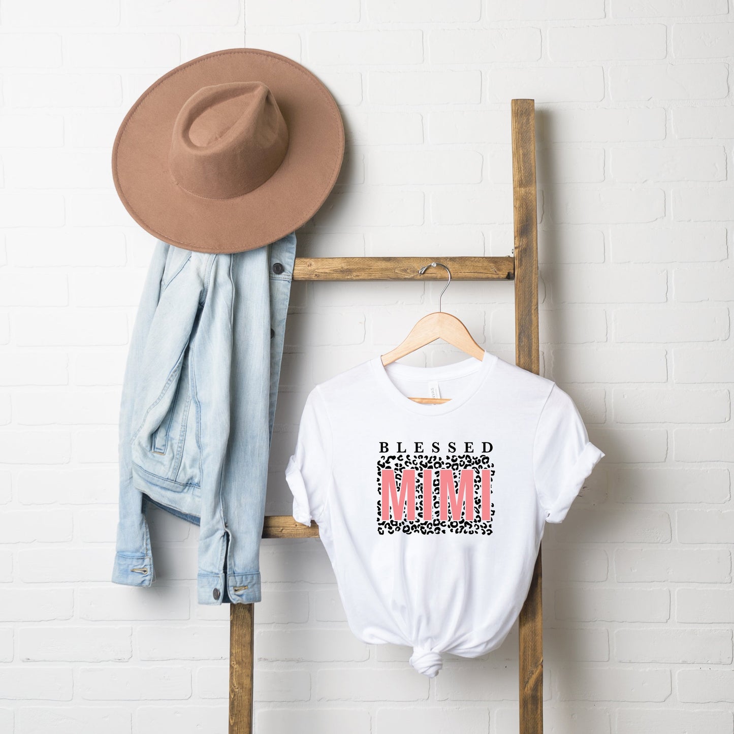 Bless Mimi Leopard | Short Sleeve Graphic Tee