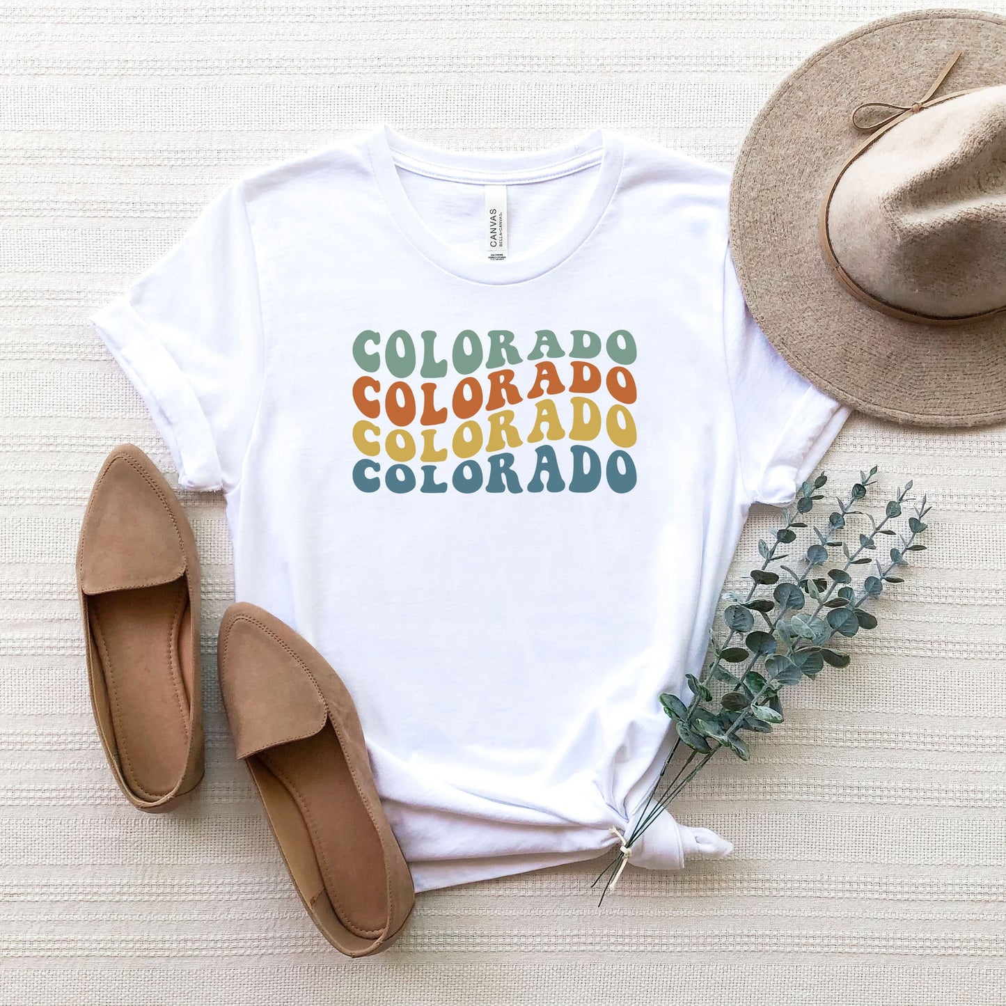 Colorado Retro Wavy | Short Sleeve Graphic Tee