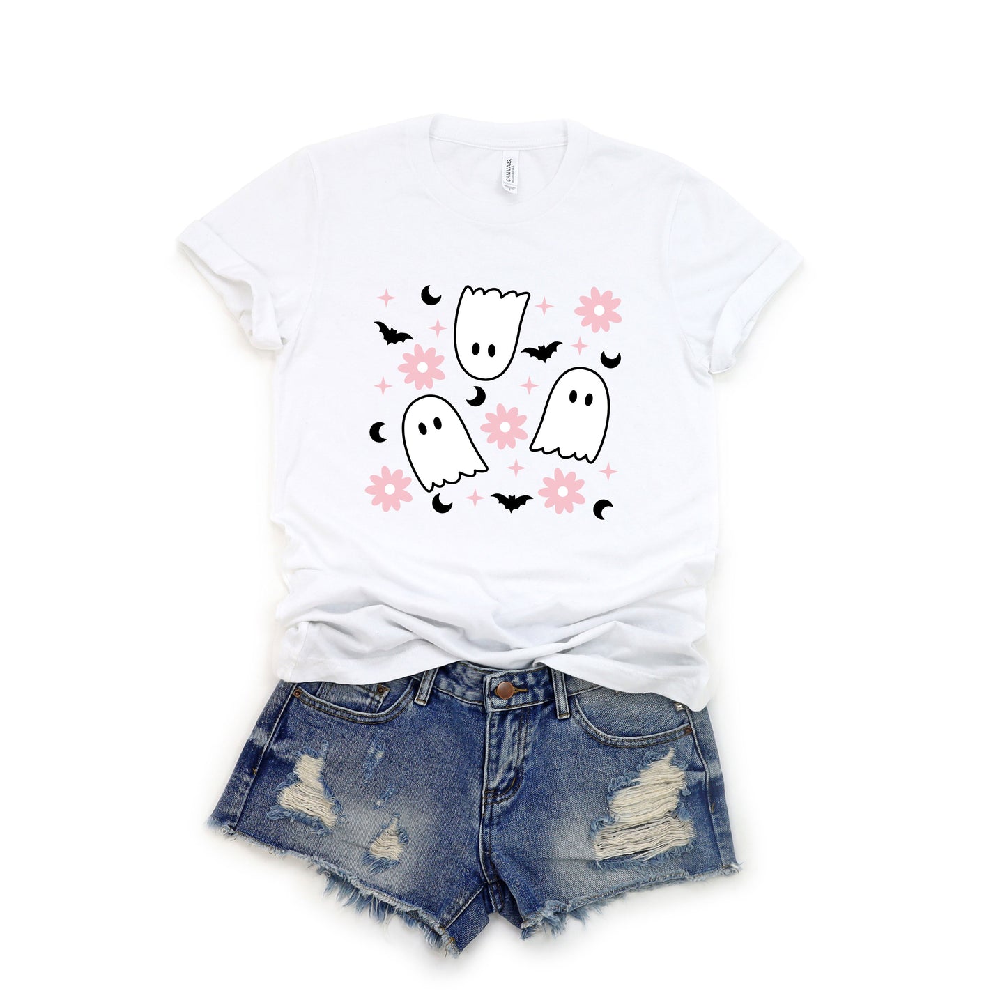 Ghost Flowers | Short Sleeve Crew Neck