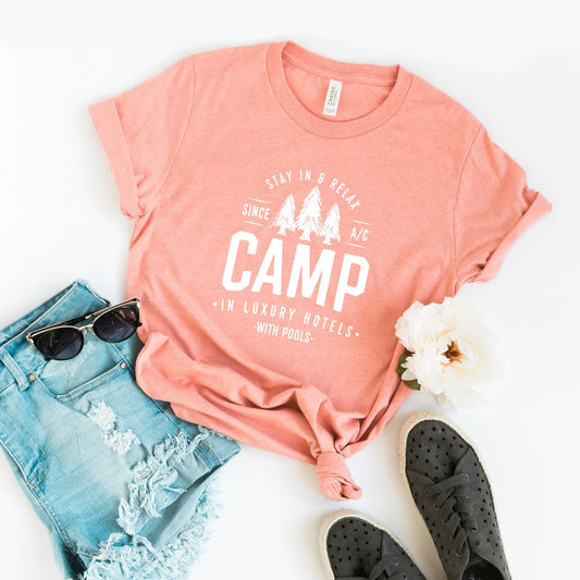 Camp In Luxury Hotels | Short Sleeve Graphic Tee