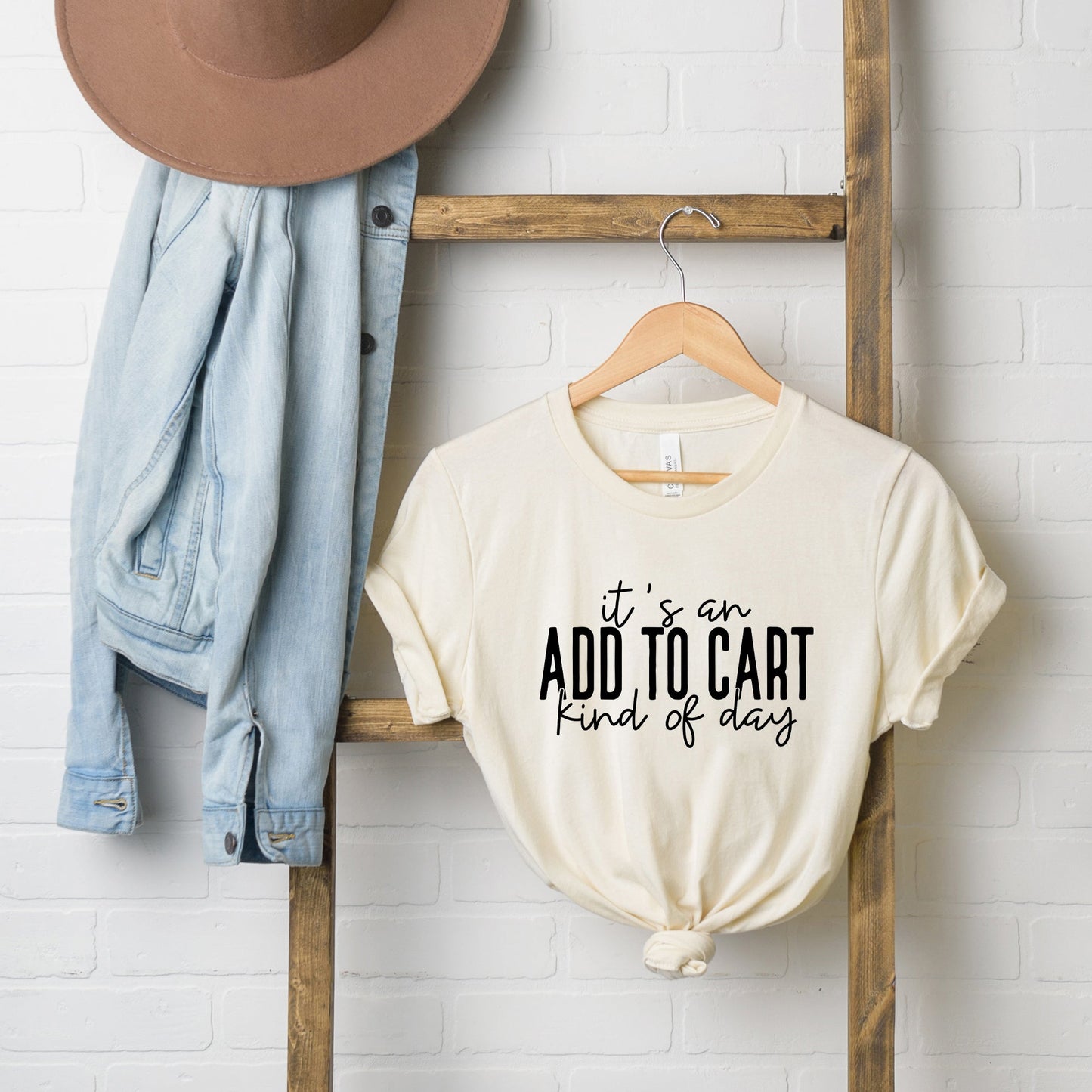 Add To Cart Kind Of Day | Short Sleeve Graphic Tee