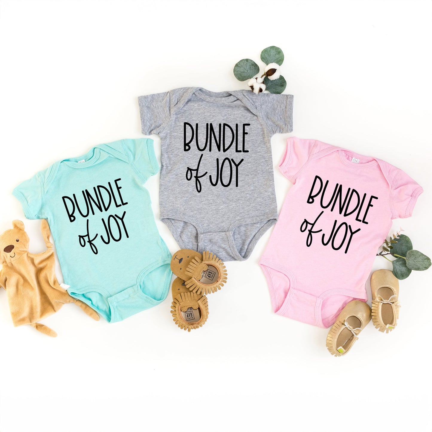 Bundle Of Joy | Baby Graphic Short Sleeve Bodysuit