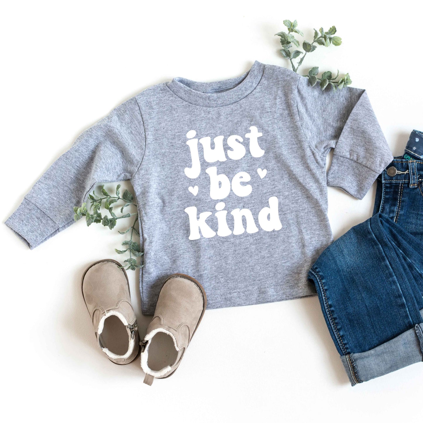 Just Be Kind | Toddler Long Sleeve Tee