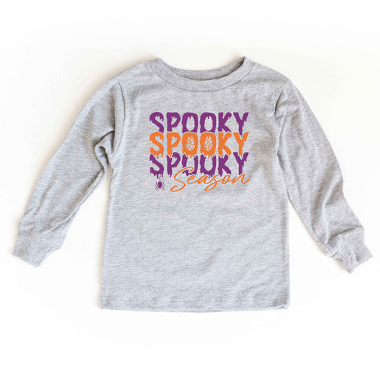 Spooky Season Spider | Toddler Graphic Long Sleeve Tee