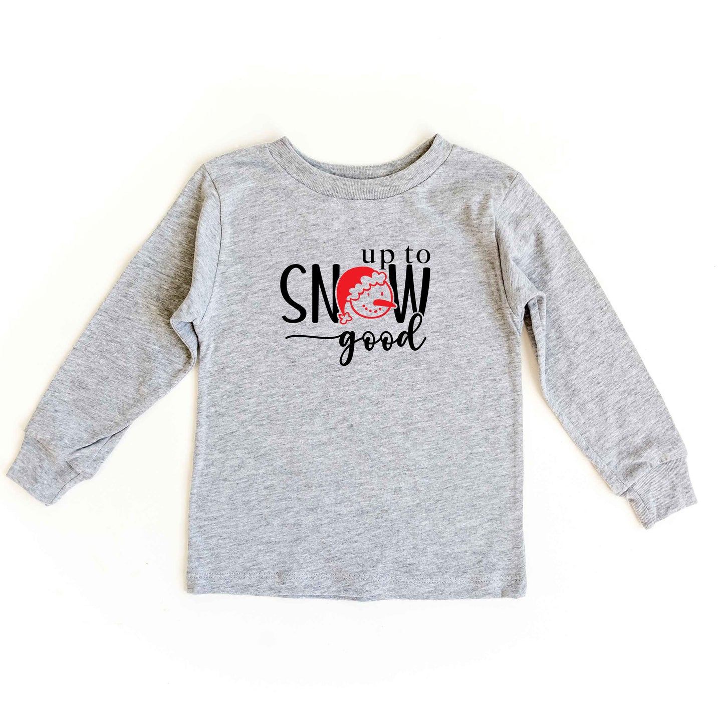 Up To Snow Good | Youth Long Sleeve Tee
