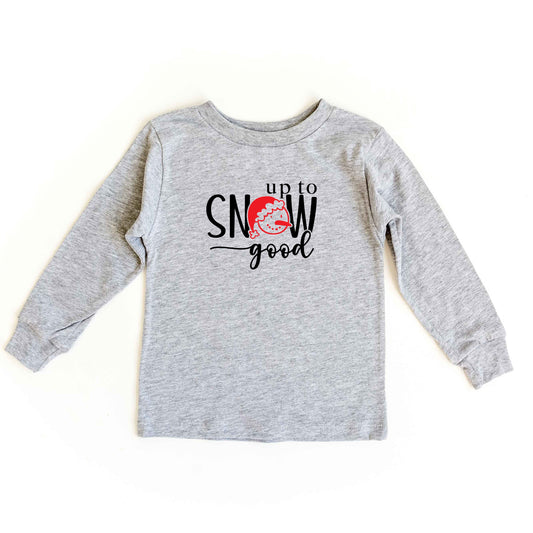 Up To Snow Good | Youth Long Sleeve Tee