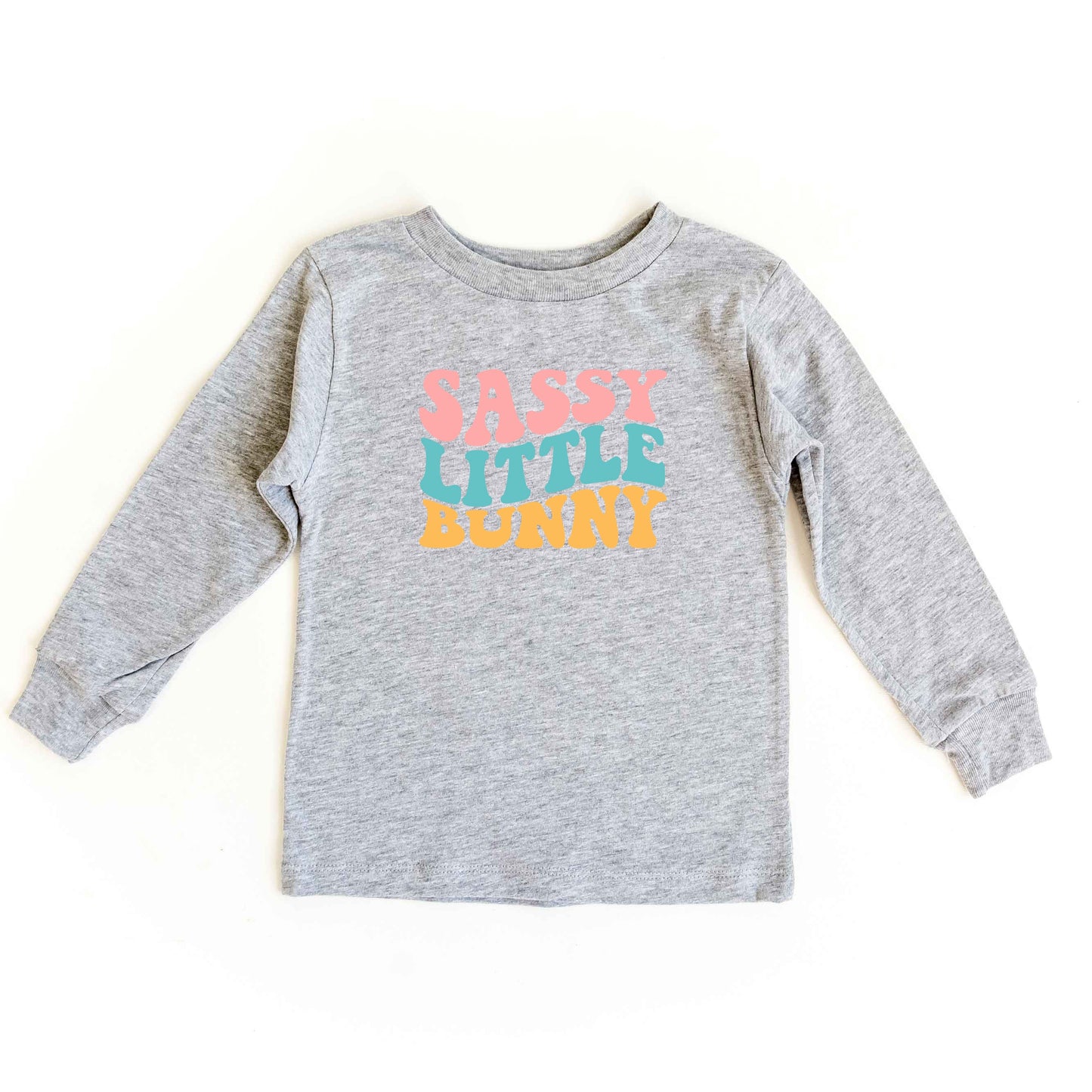 Sassy Little Bunny | Toddler Long Sleeve Tee