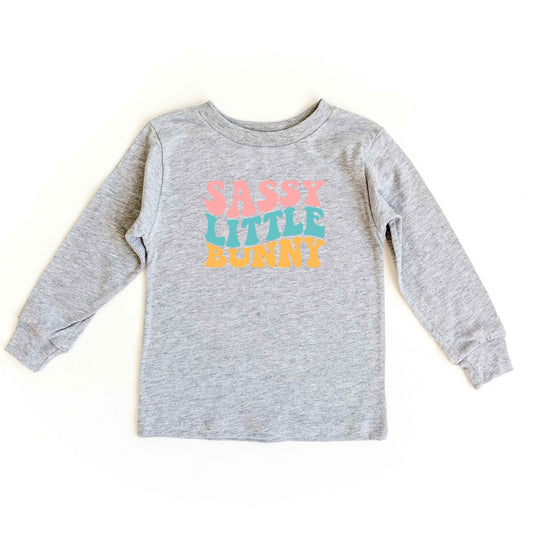 Sassy Little Bunny | Youth Long Sleeve Tee