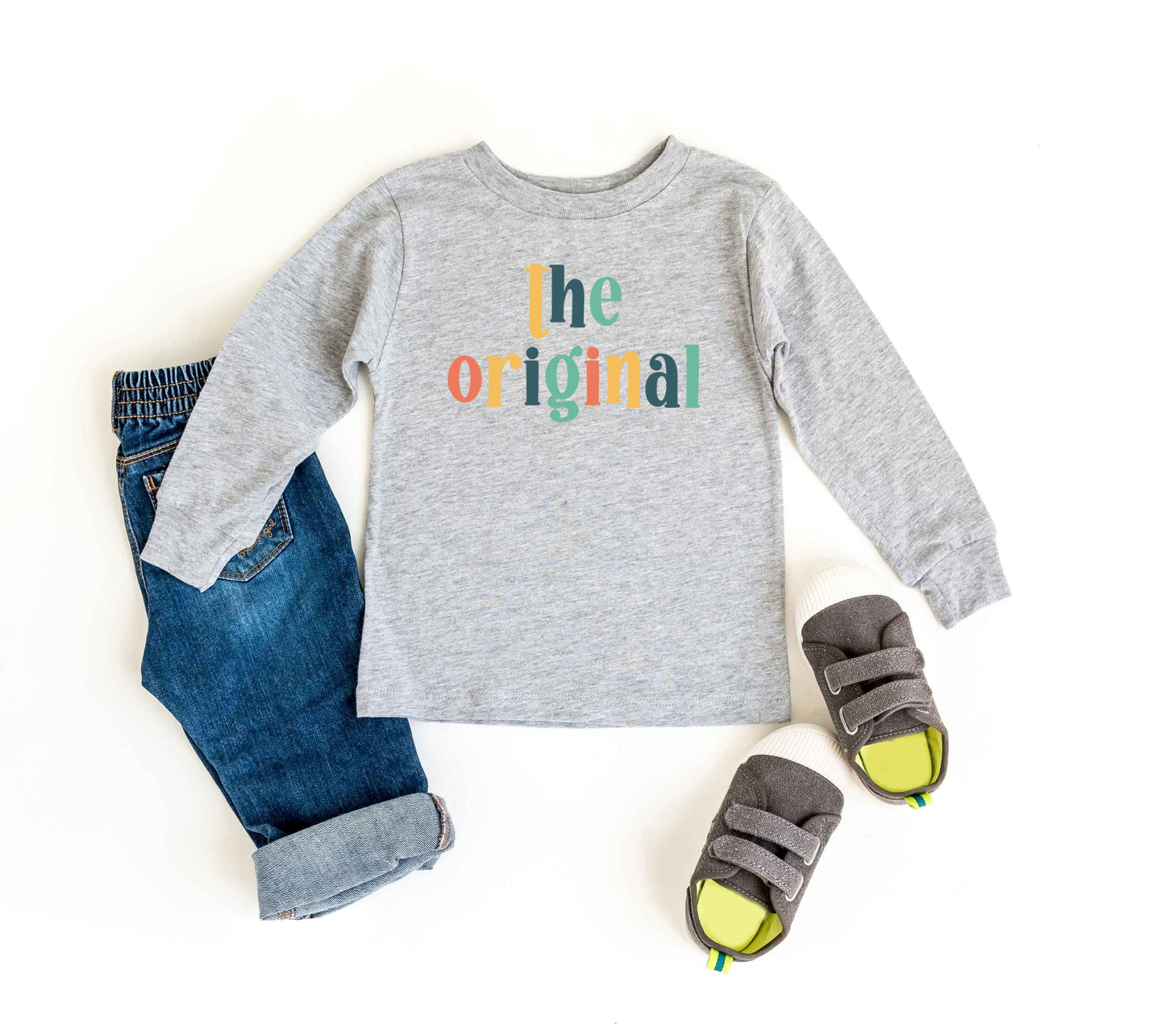 The Original Colorful | Youth Graphic Long Sleeve Tee