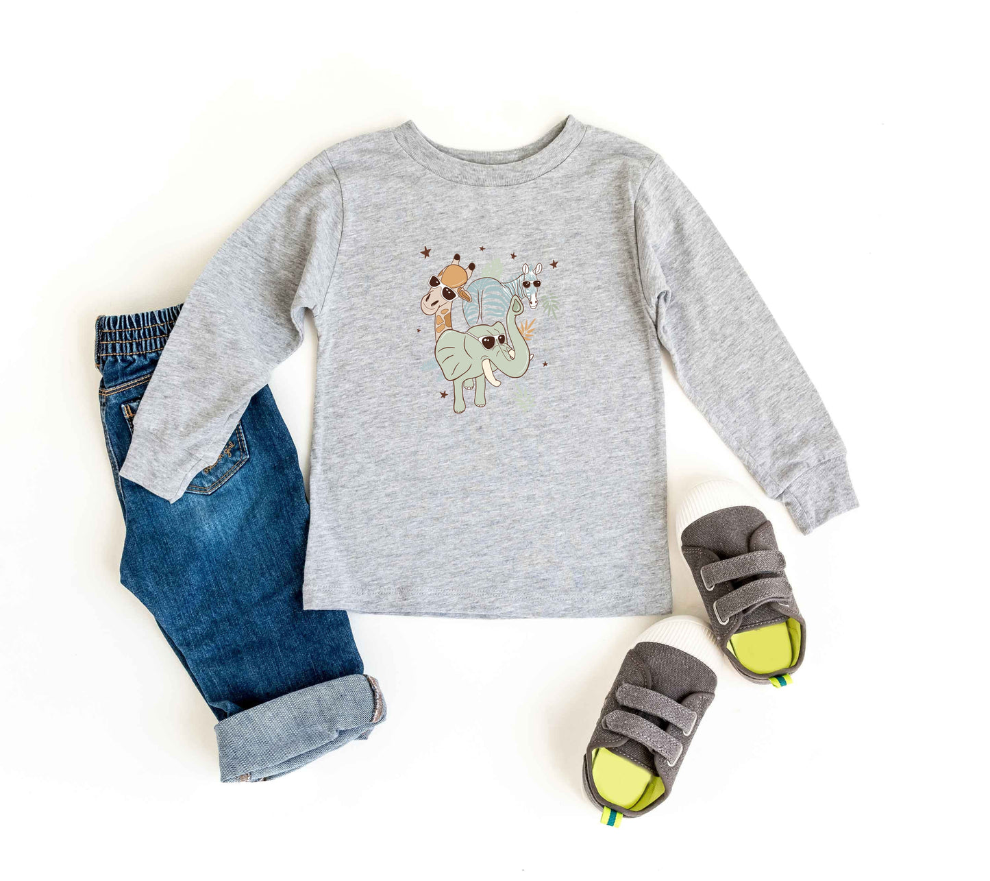 Wild One Animals | Youth Long Sleeve Tee