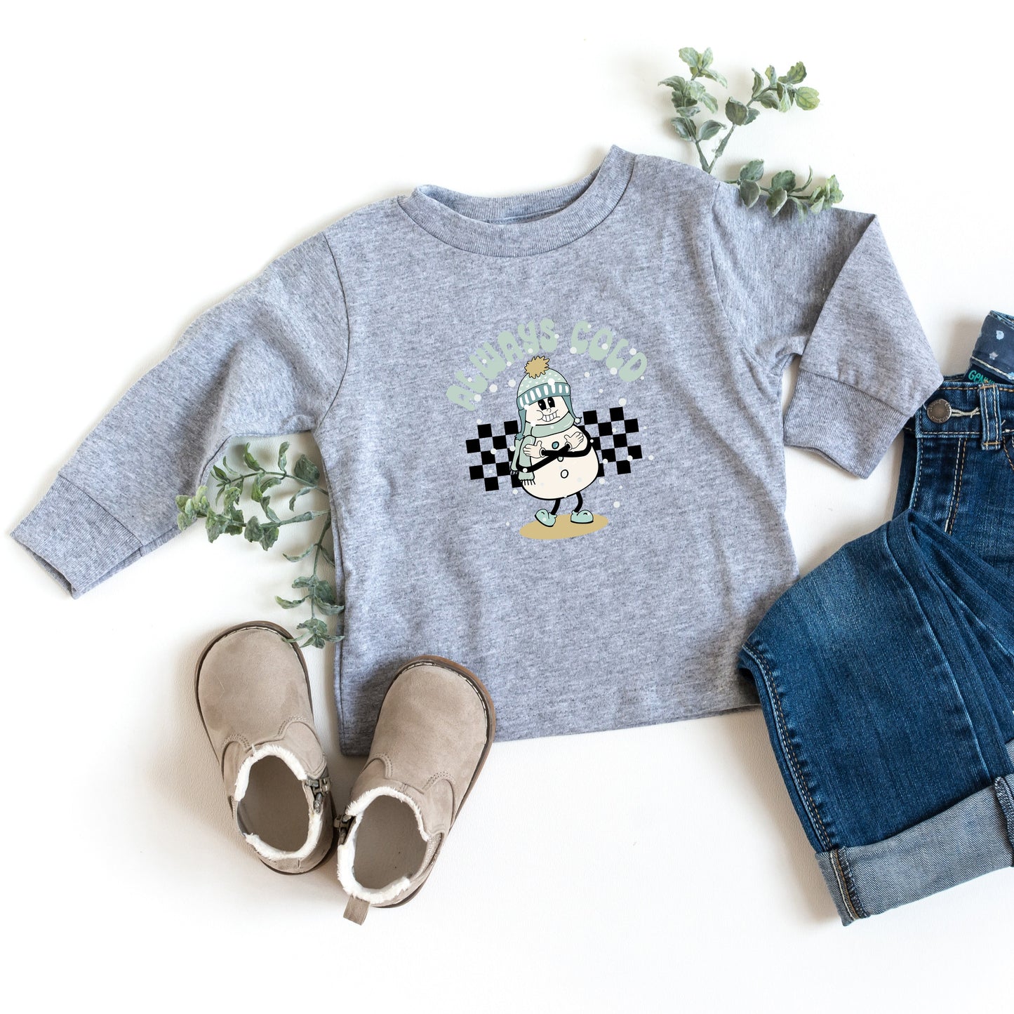 Always Cold Snowman | Youth Long Sleeve Tee