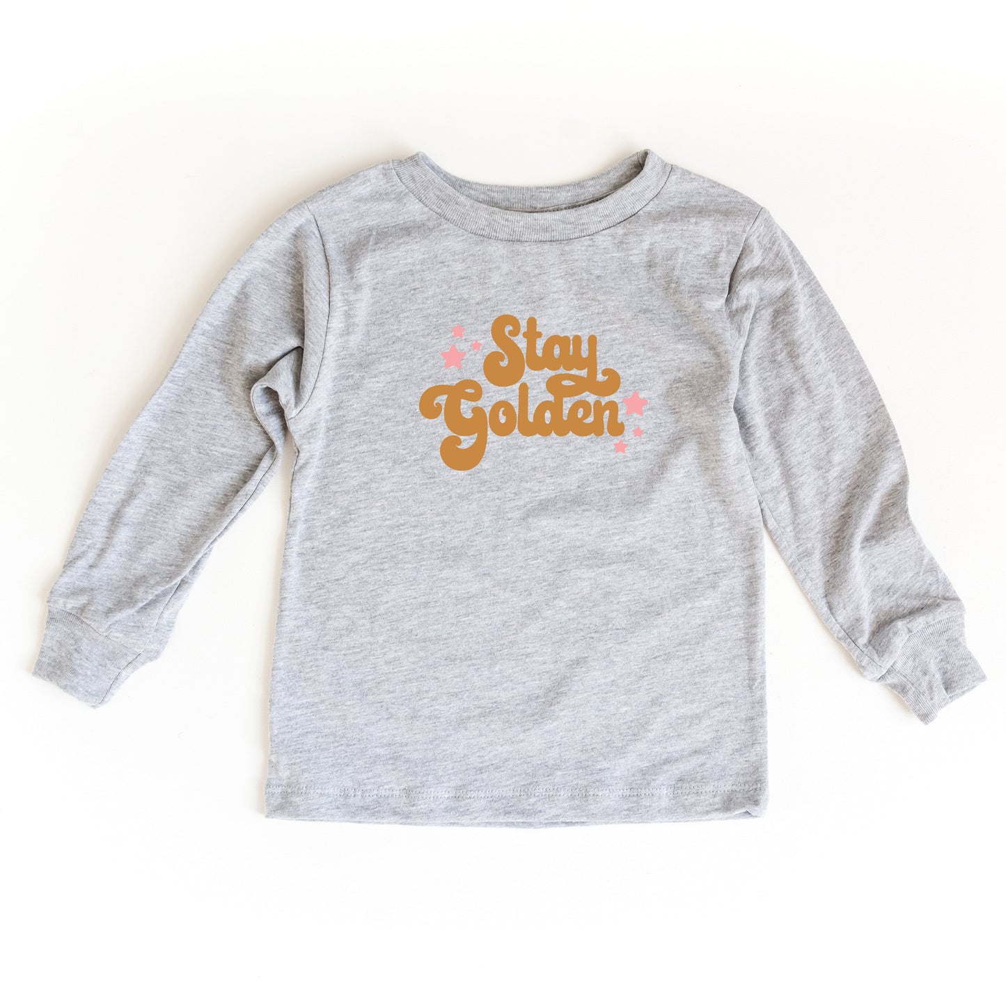 Stay Golden Stars | Toddler Long Sleeve Tee