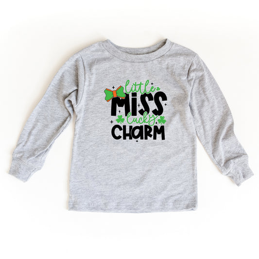 Little Miss Lucky Charm | Toddler Long Sleeve Tee