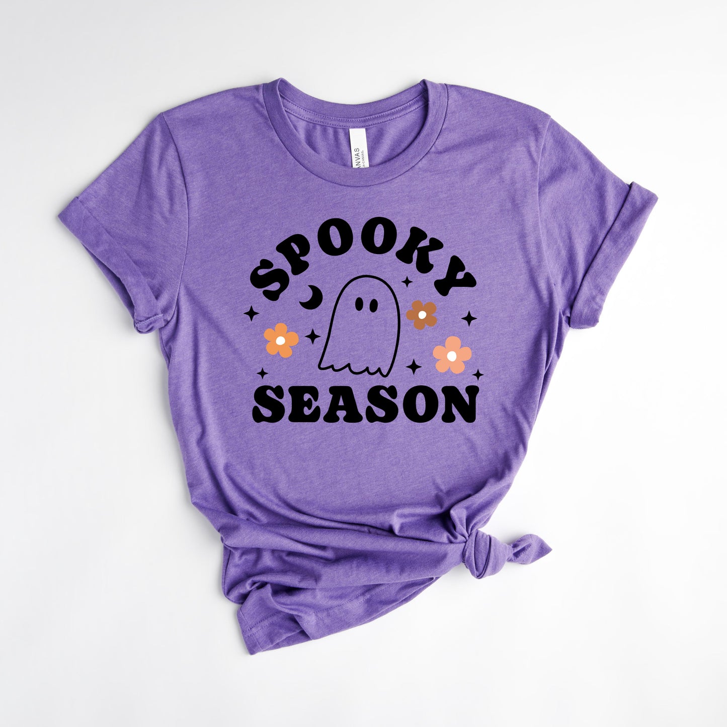 Spooky Season Flowers | Short Sleeve Graphic Tee