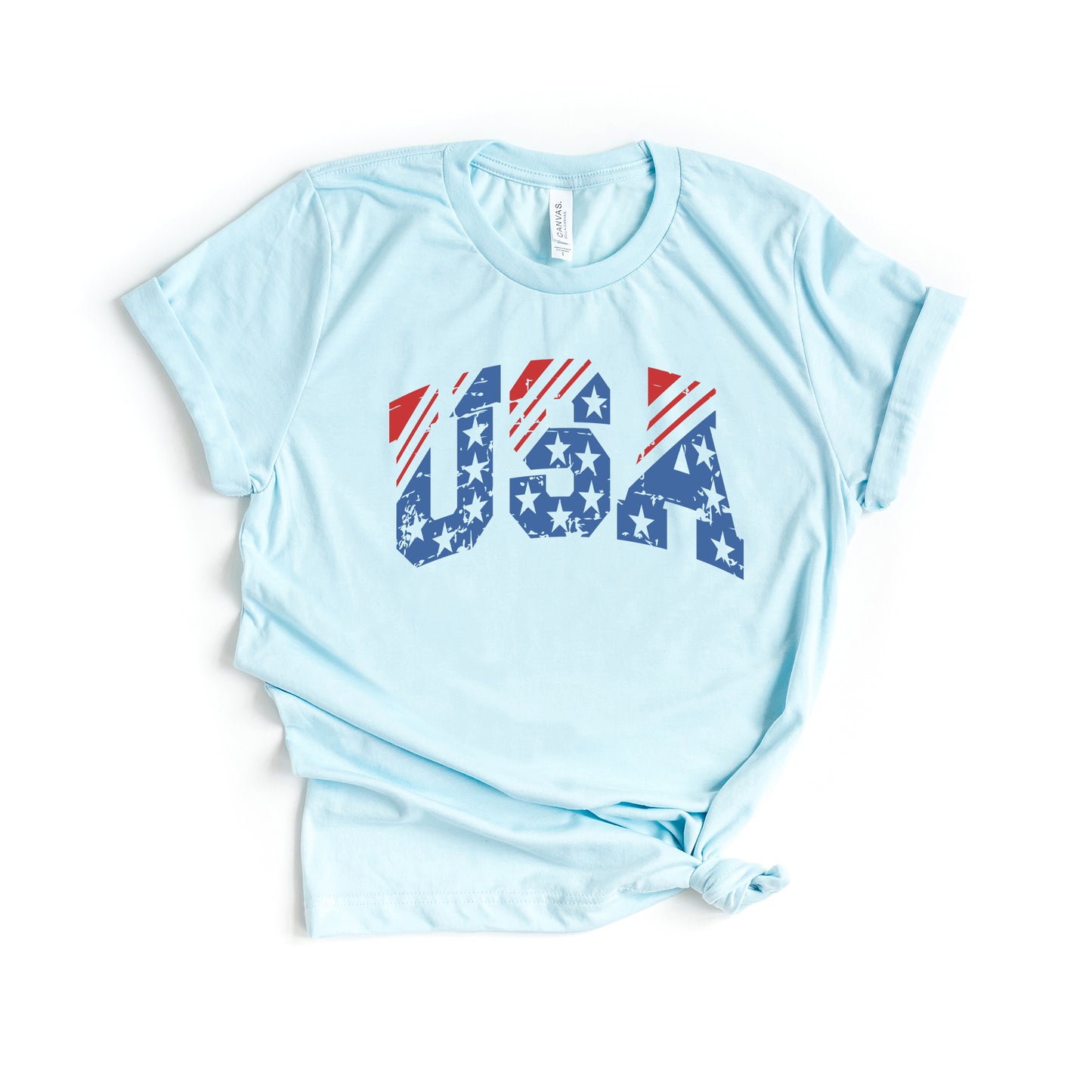 USA Distressed | Short Sleeve Graphic Tee