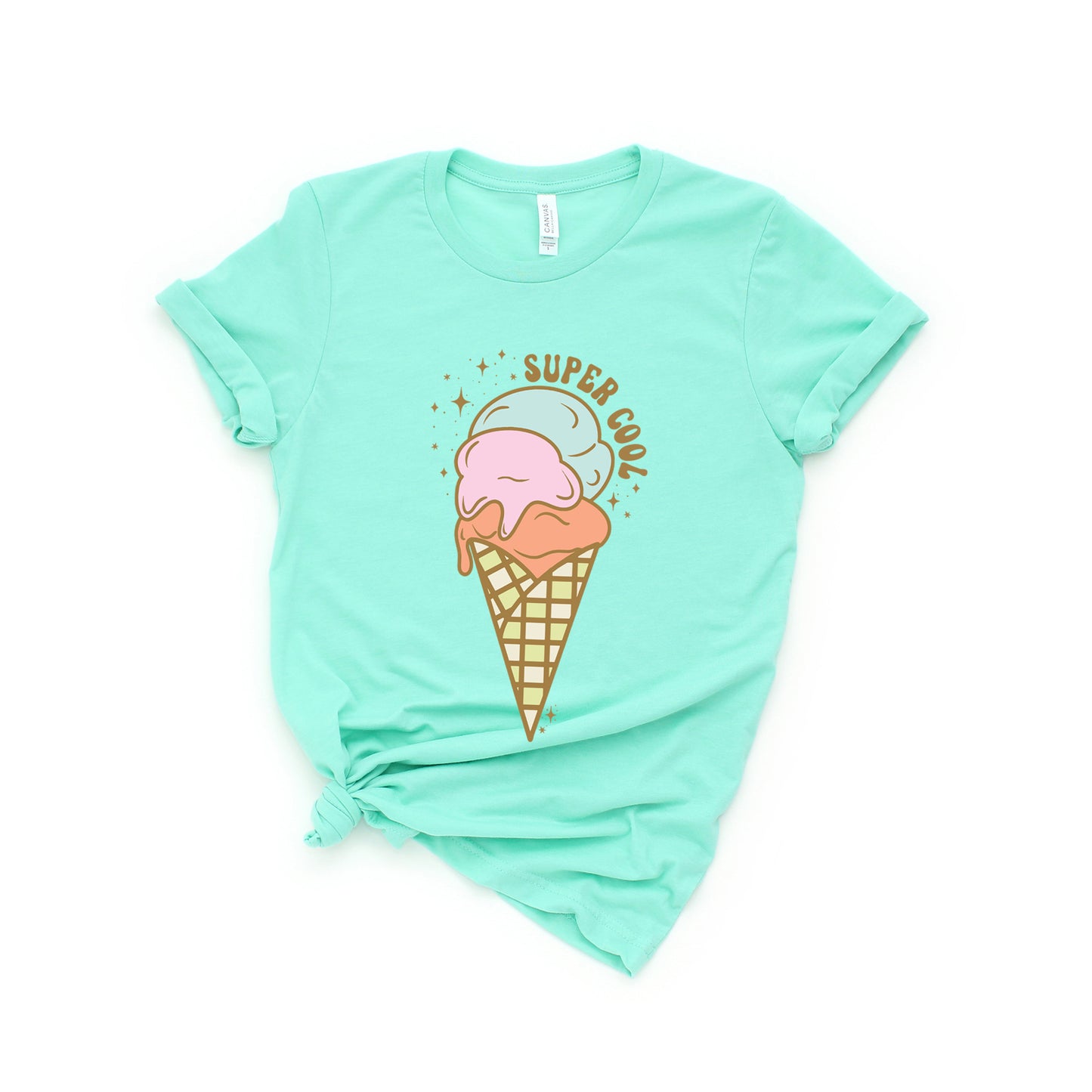Super Cool Ice Cream | Short Sleeve Graphic Tee