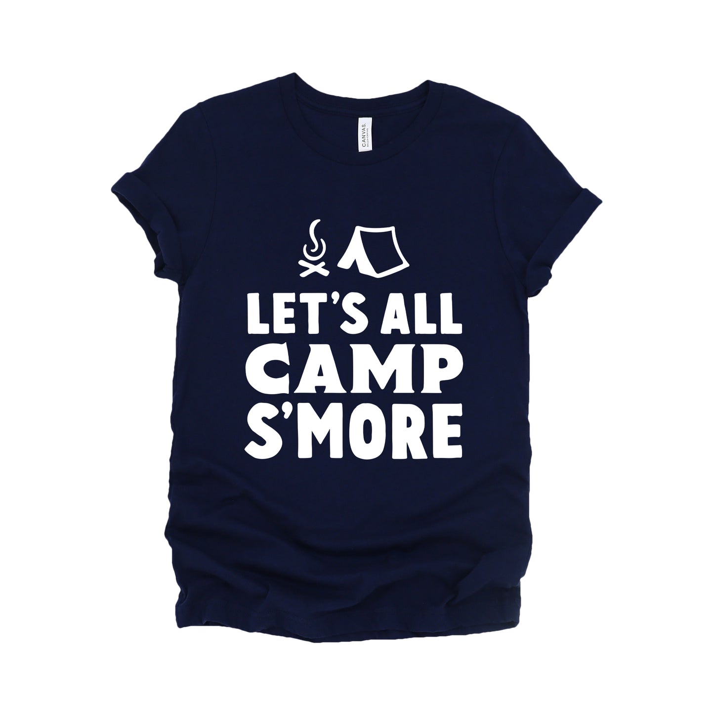 Let's All Camp S'More | Short Sleeve Graphic Tee