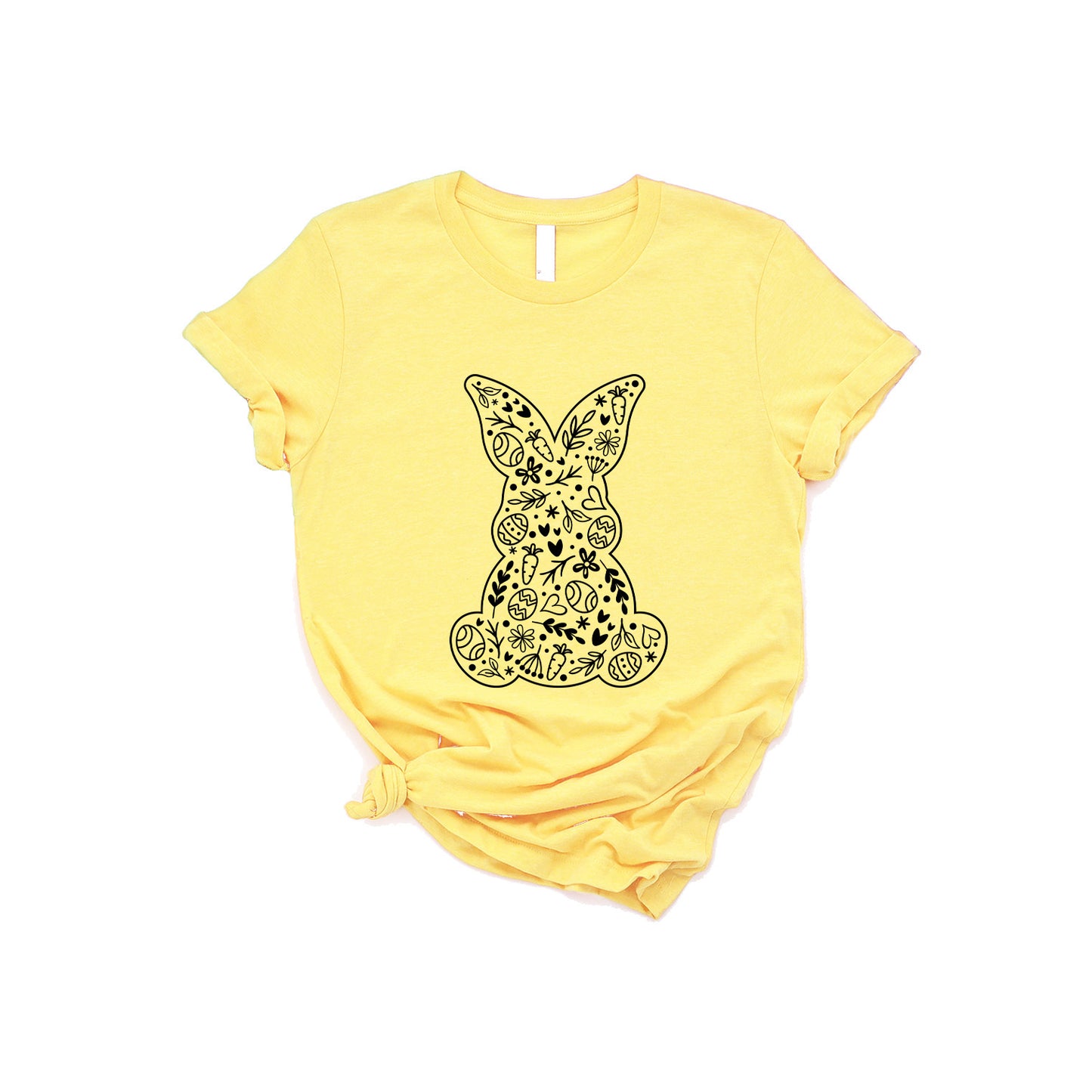 Easter Elements Bunny | Short Sleeve Graphic Tee
