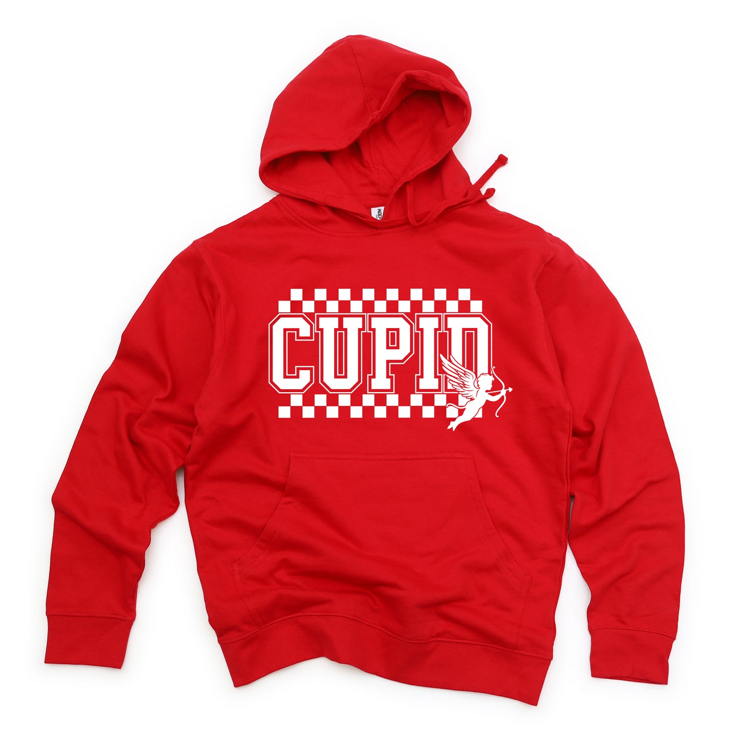 Cupid Varsity Checkered | Hoodie