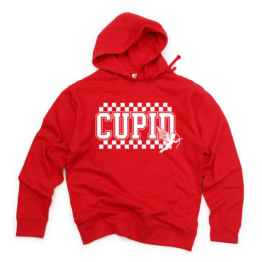 Cupid Varsity Checkered | Hoodie