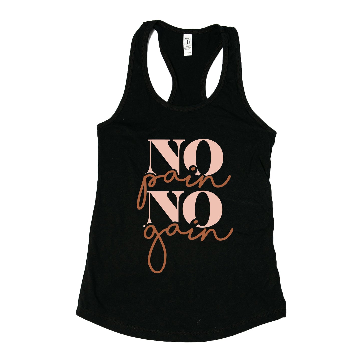 No Pain No Gain | Racerback Tank