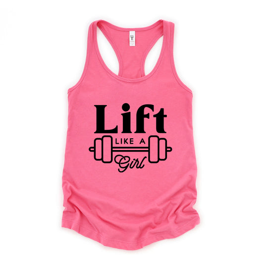 Lift Like A Girl | Racerback Tank