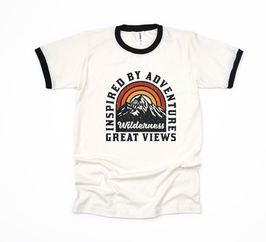 Inspired By Adventure | Ringer Tee