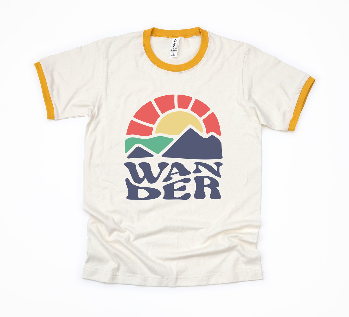 Wander Mountains | Ringer Tee
