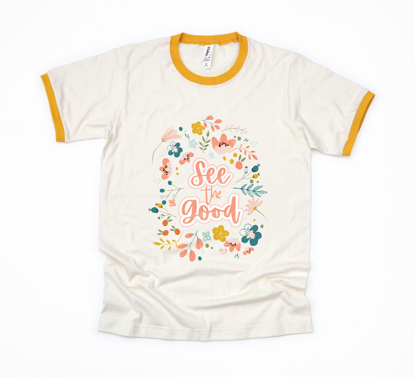 See The Good Floral | Ringer Tee