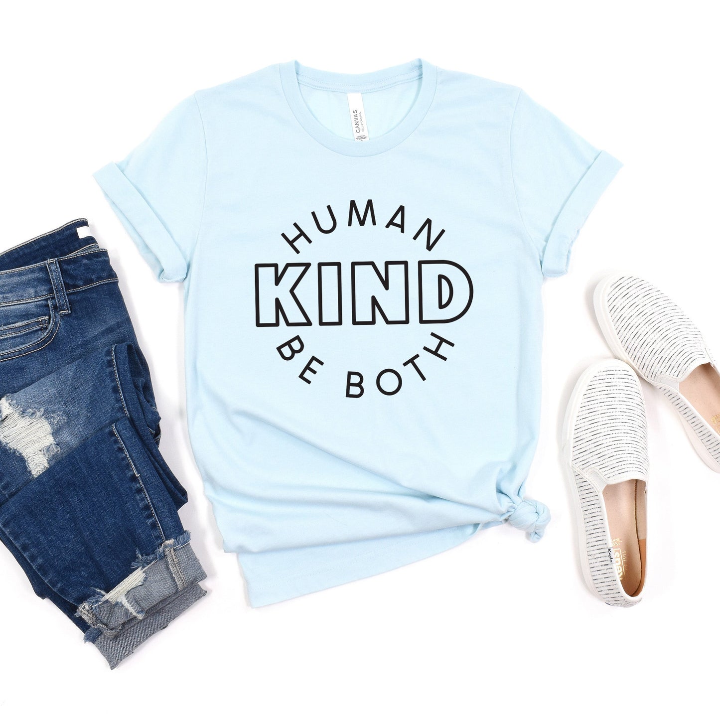 Human Kind Be Both | Short Sleeve Graphic Tee