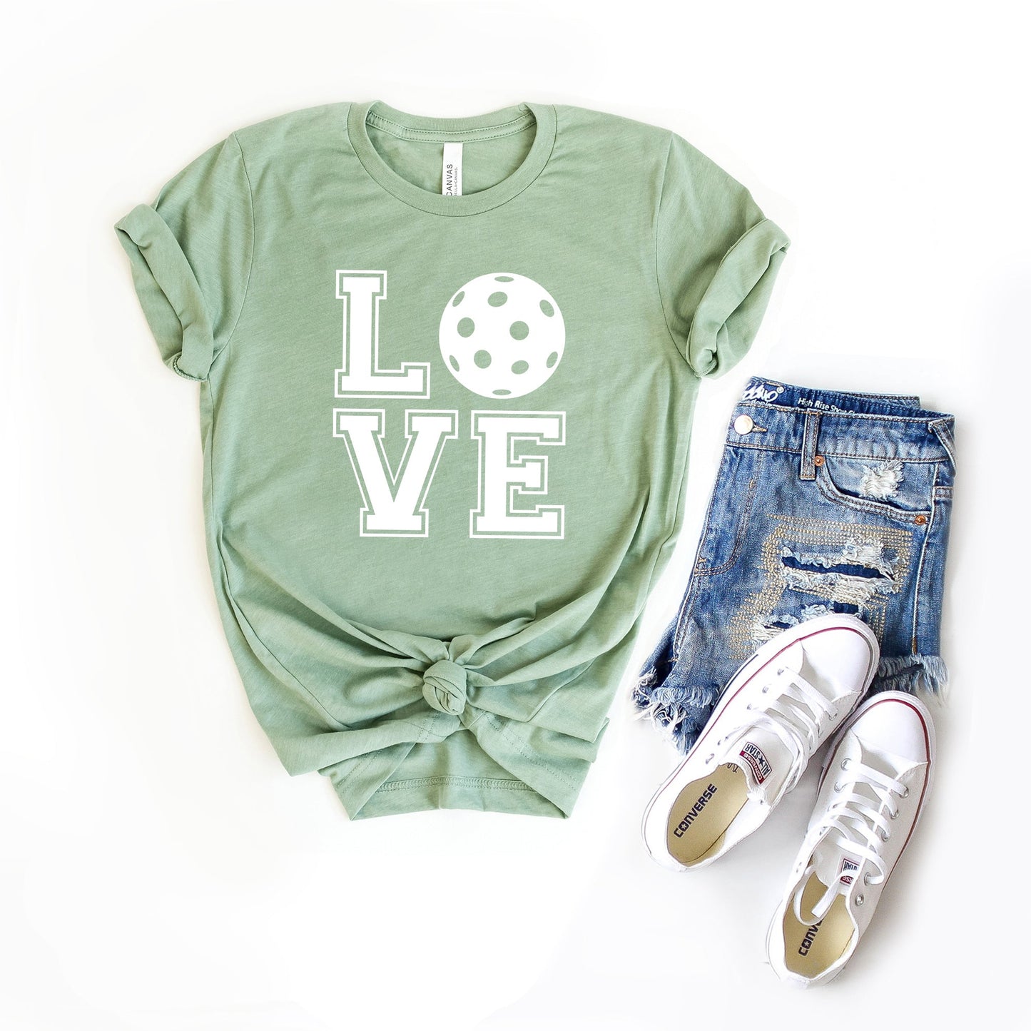 Pickleball Love | Short Sleeve Graphic Tee