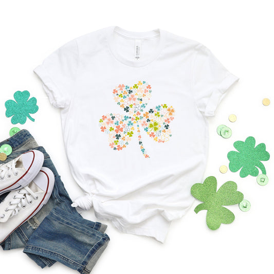 Color Shamrocks | Short Sleeve Graphic Tee