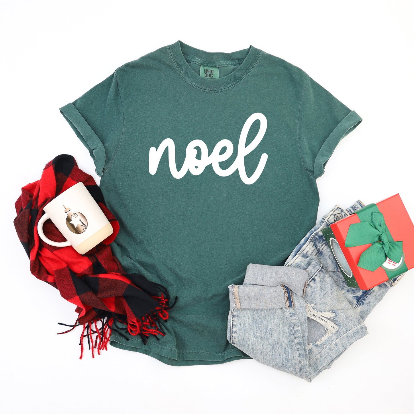Noel Bold Cursive | Garment Dyed Tee