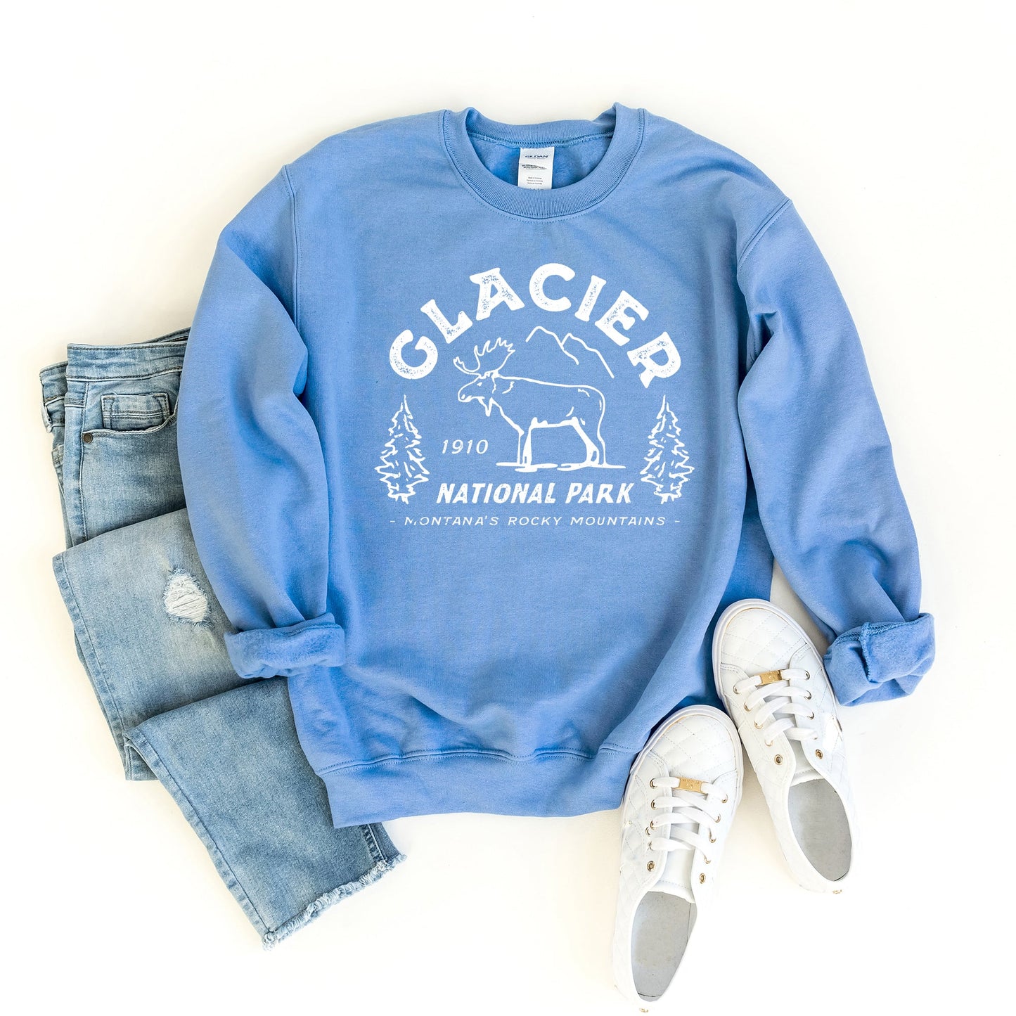 Vintage Glacier National Park | Sweatshirt